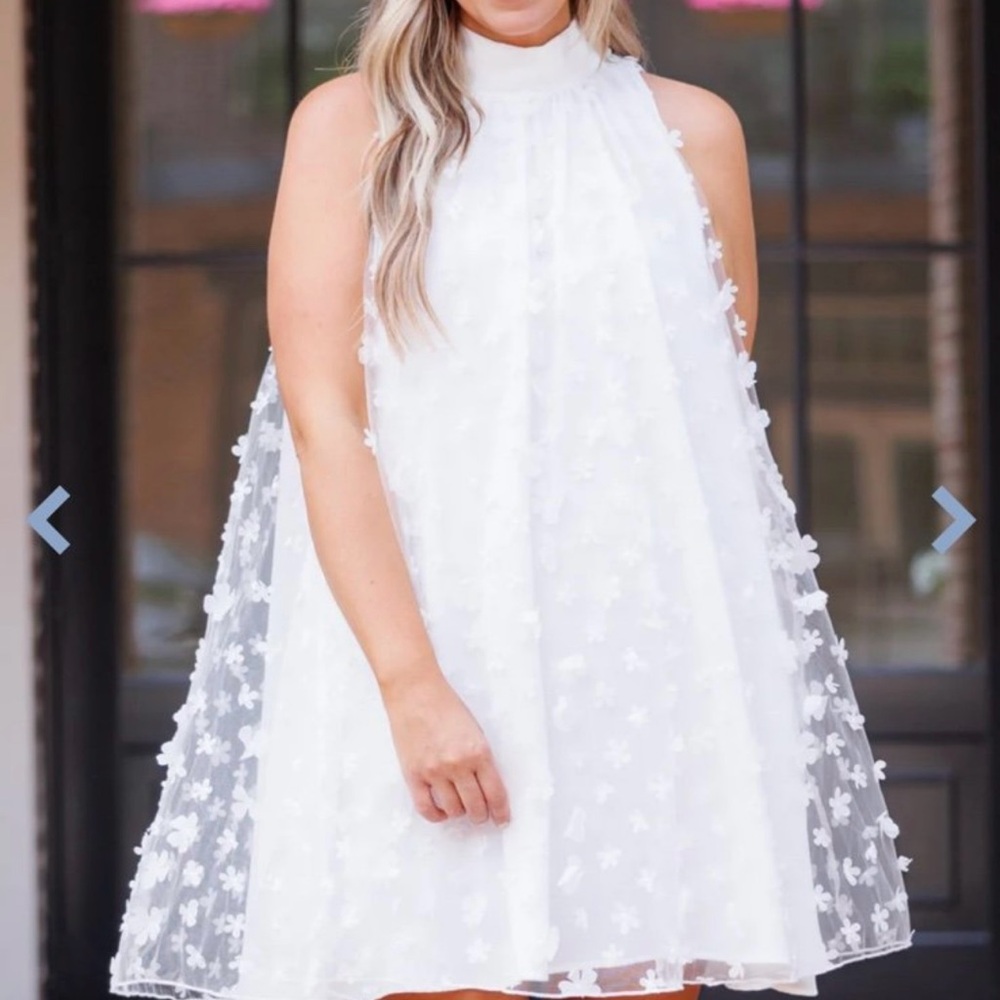 White dress